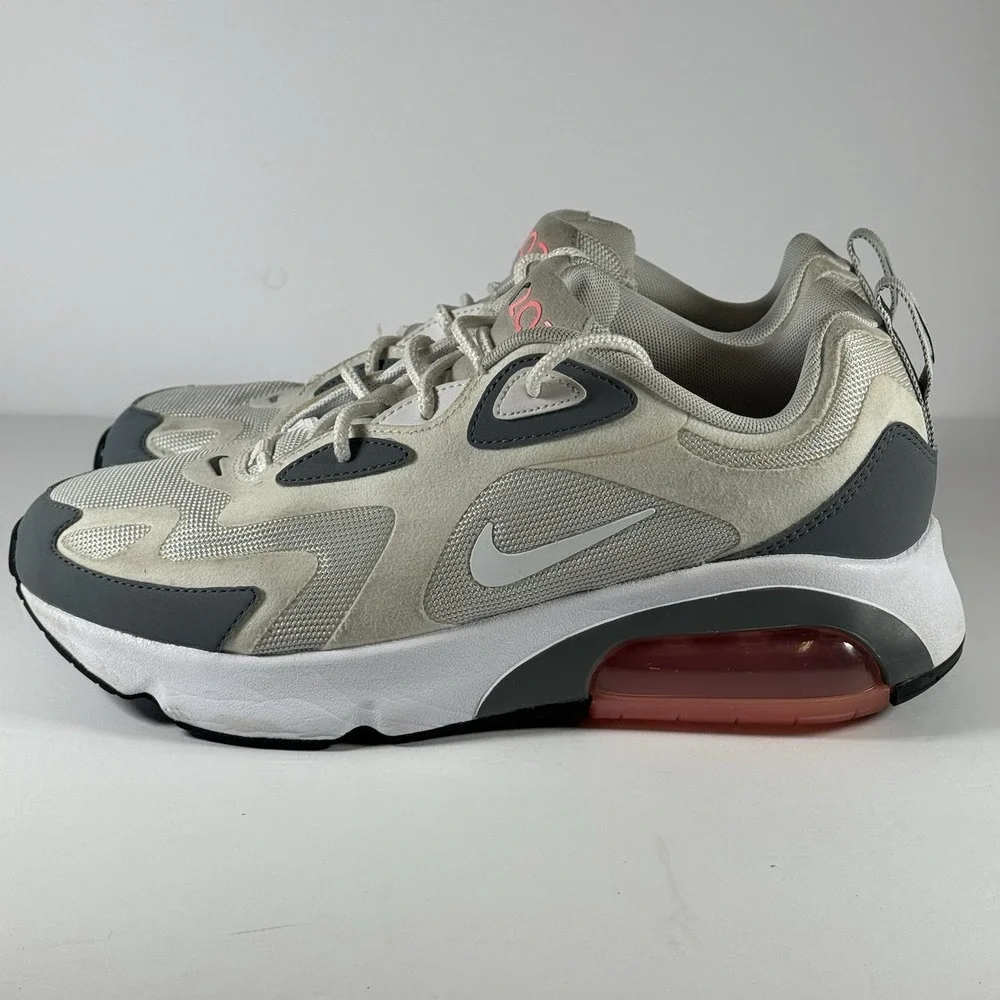 Nike Air Max 200 Women's Shoes Pure Platinum-White-Cool‎ Grey AT6175-004 W087